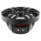 DS18 HYDRO 8" 2-Way Marine Speakers w/RGB LED Lights 375W - Matte Black [NXL-8BK] DS18
