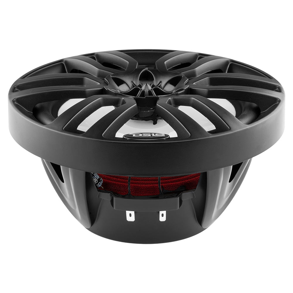 DS18 HYDRO 8" 2-Way Marine Speakers w/RGB LED Lights 375W - Matte Black [NXL-8BK] DS18