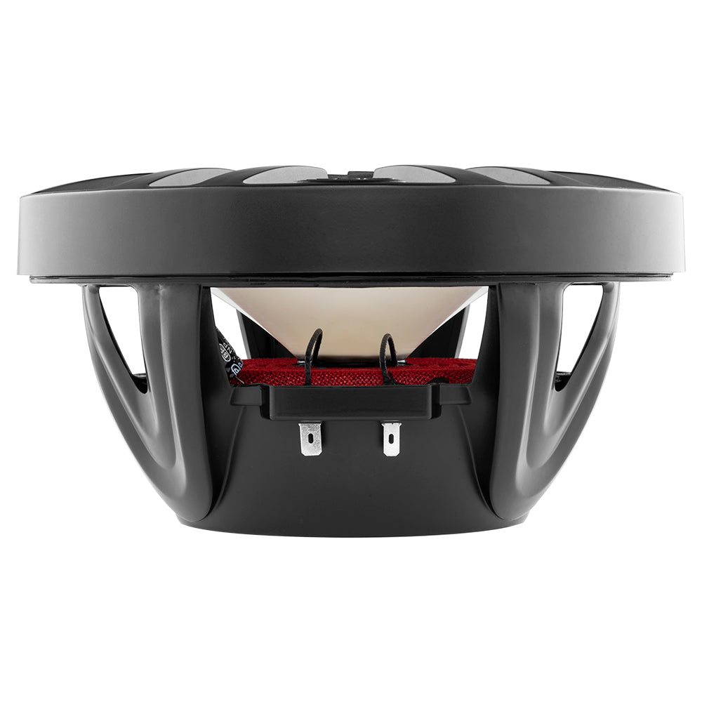DS18 HYDRO 8" 2-Way Marine Speakers w/RGB LED Lights 375W - Matte Black [NXL-8BK] DS18