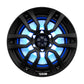DS18 HYDRO 8" 2-Way Marine Speakers w/RGB LED Lights 375W - Matte Black [NXL-8BK] DS18