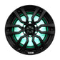 DS18 HYDRO 8" 2-Way Marine Speakers w/RGB LED Lights 375W - Matte Black [NXL-8BK] DS18