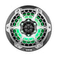 DS18 HYDRO 6.5" 2-Way Marine Speakers w/RGB LED Lights 300W - Black Carbon Fiber [CF-65] DS18