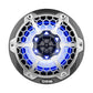 DS18 HYDRO 6.5" 2-Way Marine Speakers w/RGB LED Lights 300W - Black Carbon Fiber [CF-65] DS18