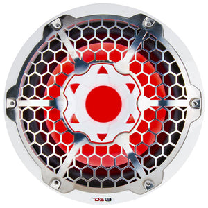 DS18 HYDRO 10" Subwoofer w/RGB Lights - 600W - White [NXL-10SUB] DS18