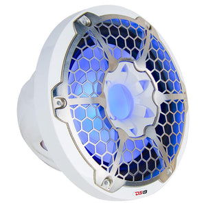 DS18 HYDRO 12" Subwoofer w/RGB Lights - 700W - White [NXL-12SUB/WH] DS18