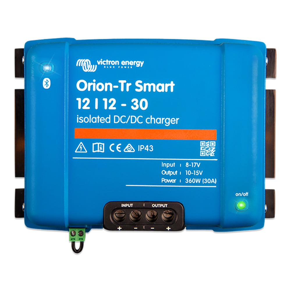 Victron Orion-TR Smart 12/12-30 30A (360W) Isolated DC-DC Charger or Power Supply [ORI121236120] - BuoyMart.com  Battery Chargers Victron Energy