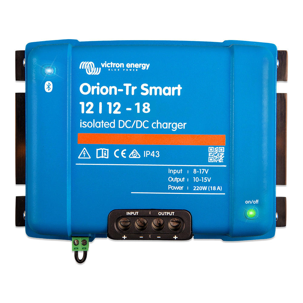 Victron Orion-TR Smart 12/12-18A 18A (220W) Isolated DC-DC Charger or Power Supply [ORI121222120] - BuoyMart.com  Battery Chargers Victron Energy