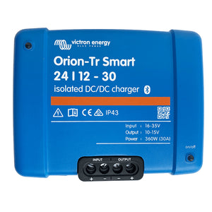 Victron Energy Orion-TR Smart 24/12-30 30A (360W) Isolated DC-DC Charger or Power Supply [ORI241236120] - BuoyMart.com  DC to DC Converters Victron Energy