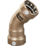 Viega MegaPress 1" 45 Copper Nickel Elbow - Double Press Connection - Smart Connect Technology [88100] - BuoyMart.com  Fittings Viega