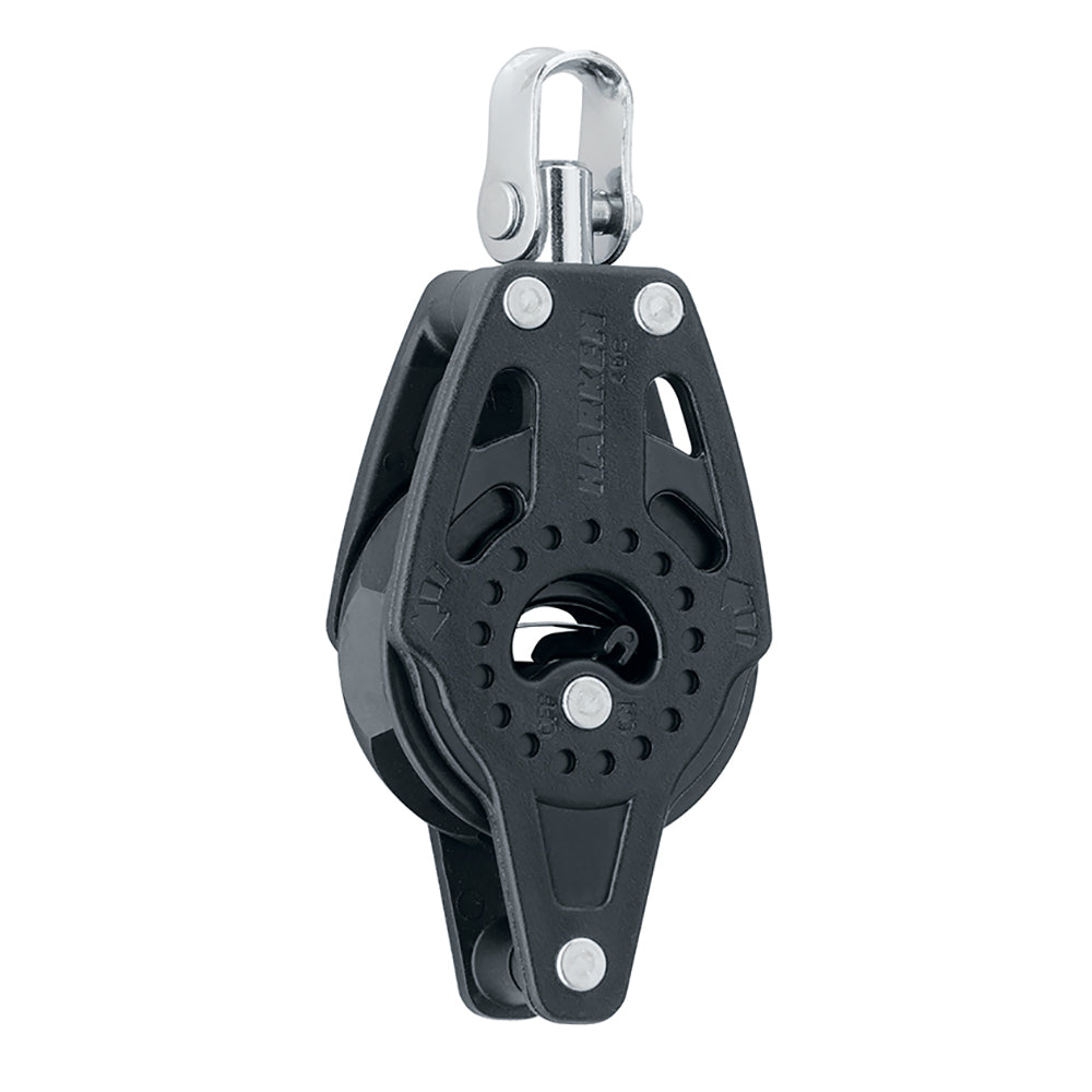 Harken 40mm Carbo Single Ratchet Block w/Swivel  Becket [2609] - BuoyMart.com  Blocks Harken
