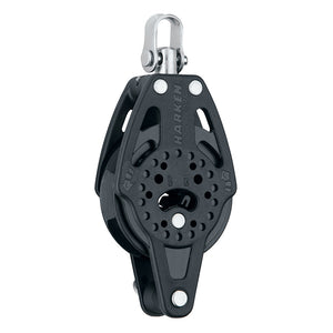 Harken 57mm Carbo Single Ratchet Block w/Swivel  Becket [2136] - BuoyMart.com  Blocks Harken