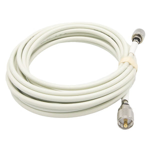 Shakespeare 20 Cable Kit f/Phase III VHF/AIS Antennas - 2 Screw On PL259S  RG-8X Cable w/FME Mini Ends Included [PIII-20-ER] - BuoyMart.com  Antenna Mounts & Accessories Shakespeare