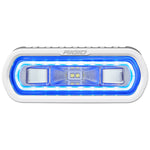 RIGID Industries SR-L Series Marine Spreader Light - White Surface Mount - White Light w/Blue Halo [51101] - BuoyMart.com  Flood/Spreader Lights RIGID Industries