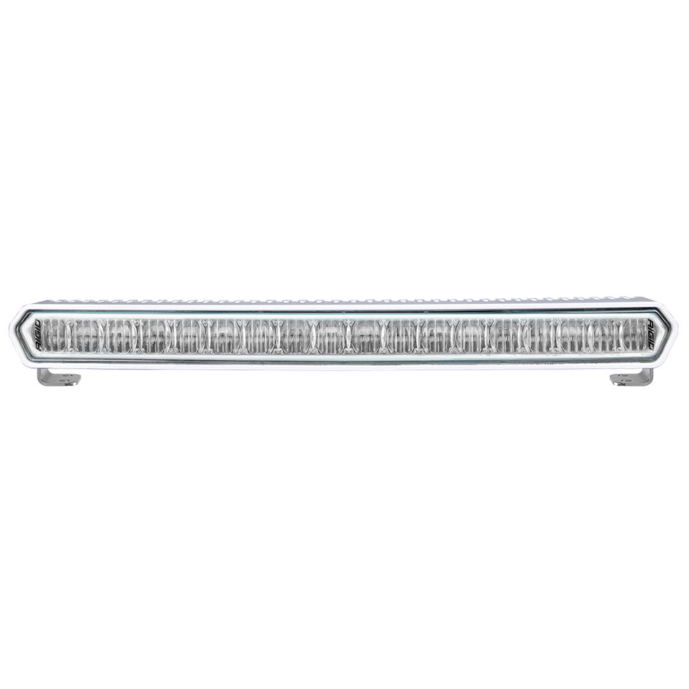 RIGID Industries SR-L Series Marine 20" White LED Lightbar - White Light w/White Halo [62000] - BuoyMart.com  Light Bars RIGID Industries