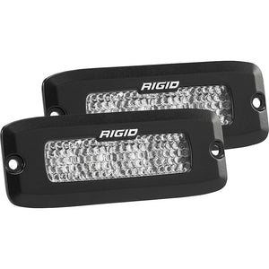 RIGID Industries SR-Q Series PRO Spot Diffused LED - Flush Mount - Pair - Black [925513BLK] - BuoyMart.com  Flood/Spreader Lights RIGID Industries