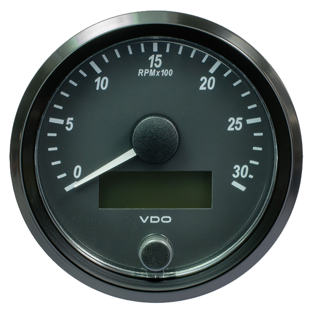 VDO SingleViu 80mm (3-1/8") Tachometer - 3000 RPM [A2C3832980030] - BuoyMart.com  Gauges VDO