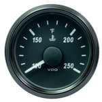 VDO SingleViu 52mm (2-1/16") Water Temp. Gauge - 250 F - 291-22 OHM [A2C3833350030] - BuoyMart.com  Gauges VDO