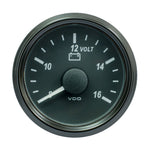 VDO SingleViu 52mm (2-1/16") Voltmeter f/12V Systems [A2C3832770030] - BuoyMart.com  Gauges VDO