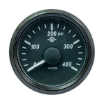 VDO SingleViu 52mm (2-1/16") Oil Pressure Gauge - 400 PSI - 0-180 Ohm [A2C3833500030] - BuoyMart.com  Gauges VDO