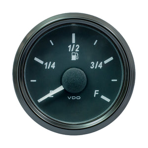 VDO SingleViu 52mm (2-1/16") Fuel Level Gauge - E/F Scale - 0-180 Ohm [A2C3833120030] - BuoyMart.com  Gauges VDO