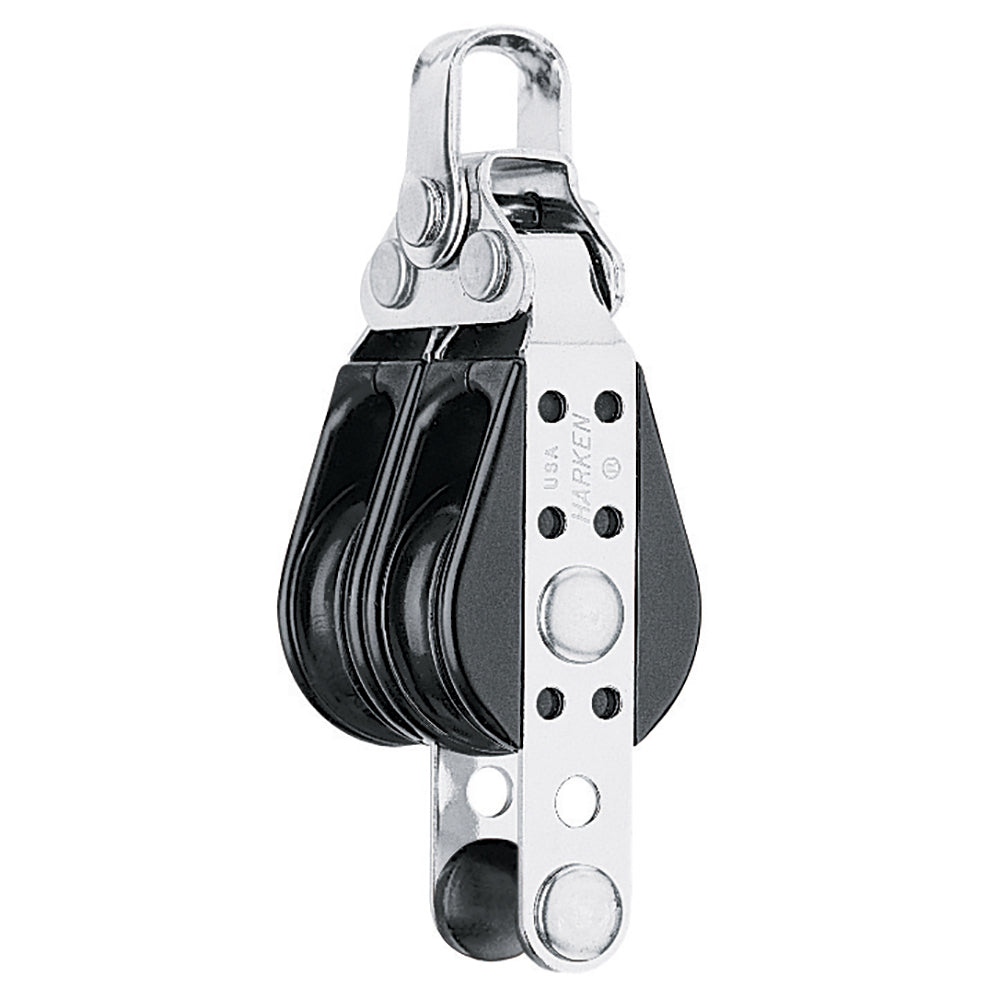 Harken 29mm Double Bullet Block w/Becket [085] - BuoyMart.com  Blocks Harken