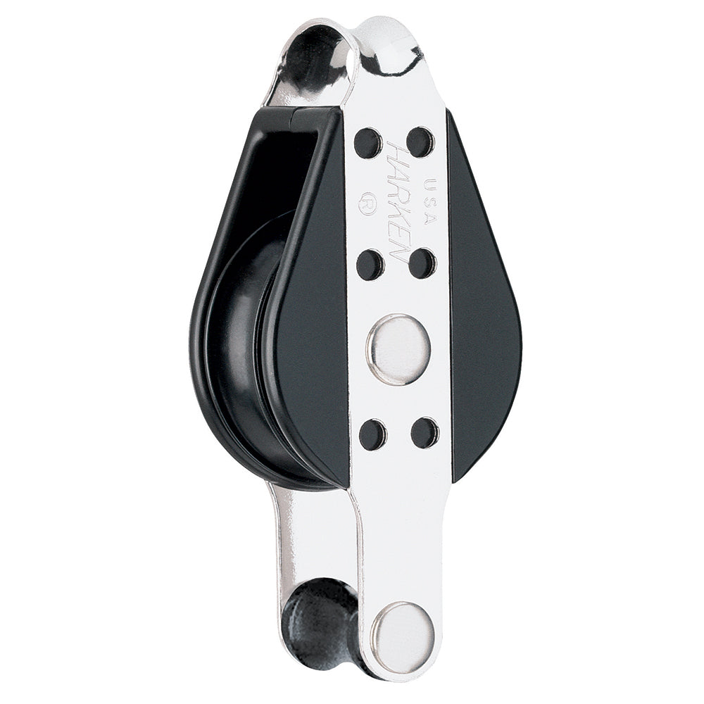 Harken 38mm Single Big Bullet Block w/Becket [126] - BuoyMart.com  Blocks Harken