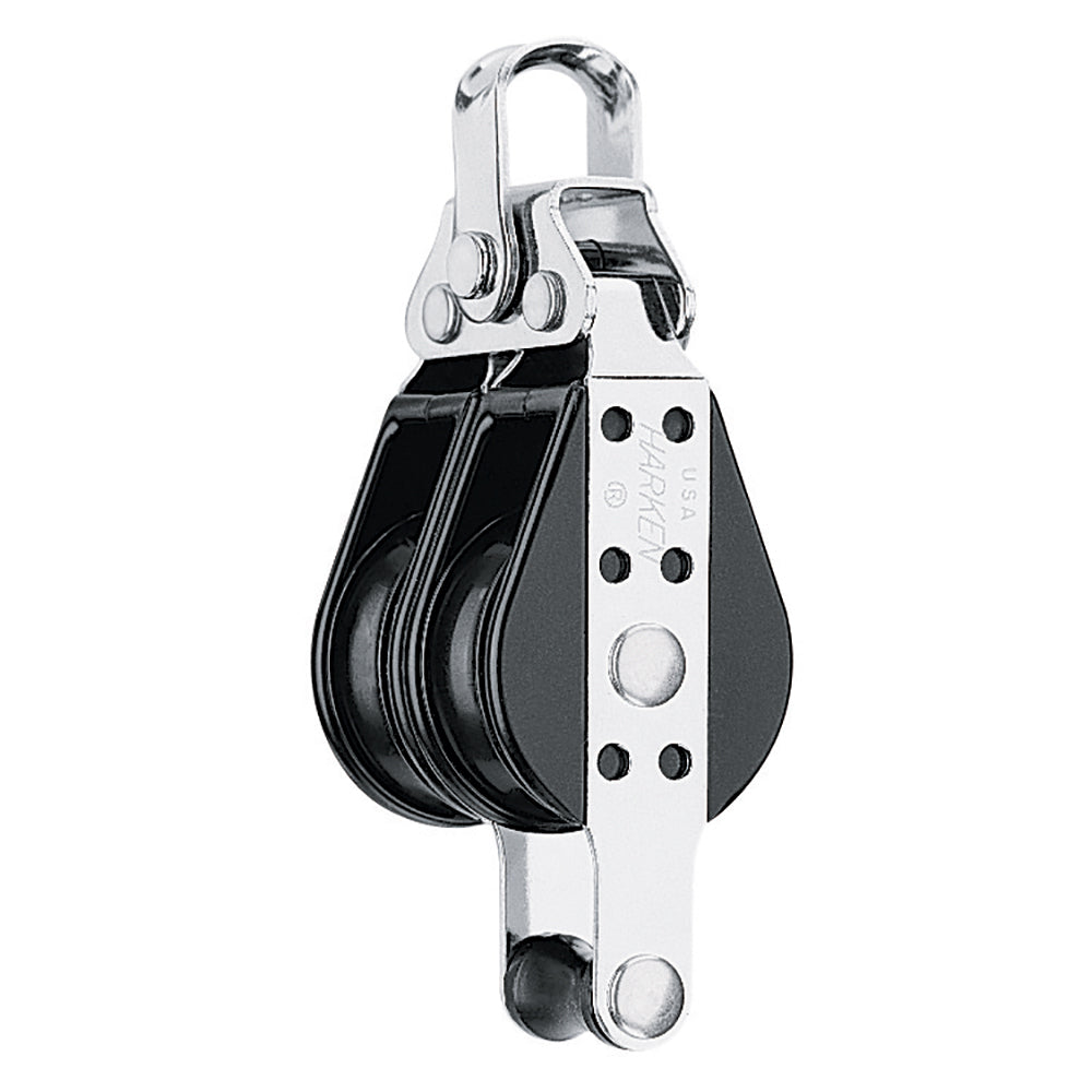 Harken 38mm Double Big Bullet Block w/Becket [128] - BuoyMart.com  Blocks Harken