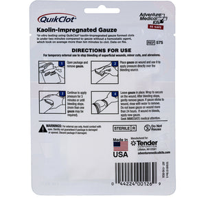 QuikClot Advanced Clotting Gauze - 3" x 4 [5020-0026] QuikClot