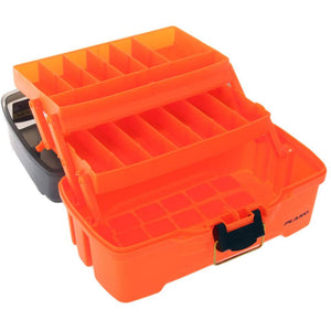 Plano 2-Tray Tackle Box w/Dual Top Access - Smoke  Bright Orange [PLAMT6221] - BuoyMart.com  Tackle Storage Plano