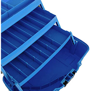 Plano 3-Tray Tackle Box w/Dual Top Access - Smoke  Bright Blue [PLAMT6231] - BuoyMart.com  Tackle Storage Plano
