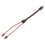 DS18 Advance Ultra Flex RCA Y Connector Cable- 1 Female to 2 Male [R1F2M] DS18 Audio