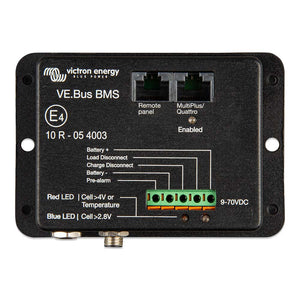 Victron VE.Bus BMS f/Victron LiFePO4 Batteries 12-48VDC Works w/All VE.Bus [BMS300200000] - BuoyMart.com  Battery Management Victron Energy