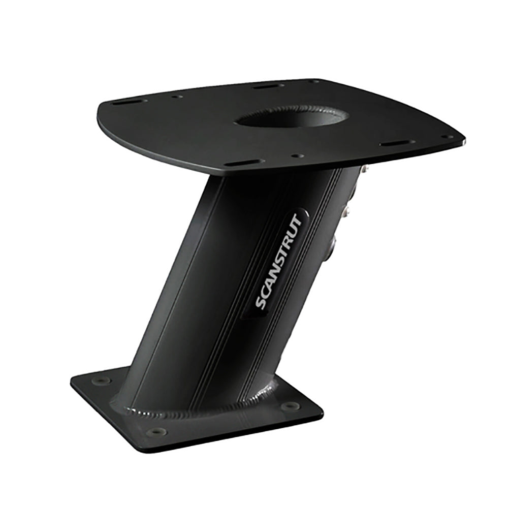 Scanstrut APT-250-01-B - Aluminum PowerTower Radar Mount - 10" Aft Leaning - Black [APT-250-01-BLK] - BuoyMart.com  Radar/TV Mounts Scanstrut