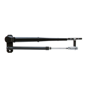 Marinco Wiper Arm, Deluxe Black Stainless Steel Pantographic - 12"-17" Adjustable [33032A] - BuoyMart.com  Windshield Wipers Marinco