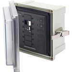 Blue Sea 3120 - SMS Panel Enclosure w/ELCI Main (50A) and 2 Blanks - 240V [3120] - BuoyMart.com  Electrical Panels Blue Sea Systems