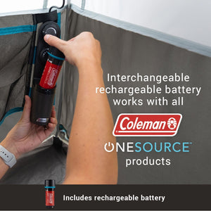 Coleman OneSource Rechargeable 4-Person Camping Dome Tent w/Airflow System  LED Lighting [2000035457] - BuoyMart.com  Tents Coleman