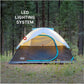 Coleman OneSource Rechargeable 4-Person Camping Dome Tent w/Airflow System  LED Lighting [2000035457] - BuoyMart.com  Tents Coleman