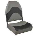 Springfield Premium Wave Folding Seat - Grey w/Meteor Stripe [1062034] - BuoyMart.com  Seating Springfield Marine