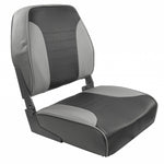 Springfield Economy Multi-Color Folding Seat - Grey/Charcoal [1040653] - BuoyMart.com  Seating Springfield Marine