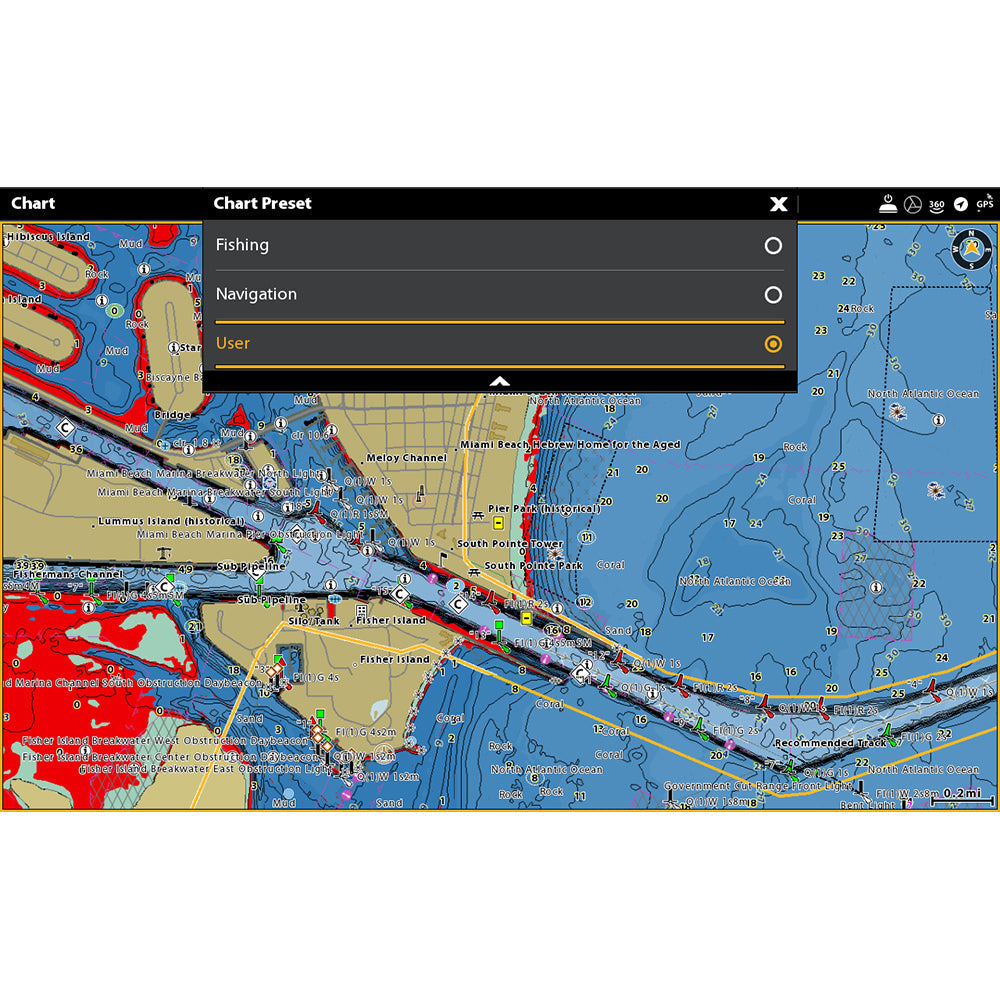 Humminbird Coastmaster Chart [601015-1] Humminbird