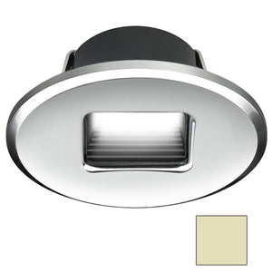 I2Systems Ember E1150Z Snap-In - Polished Chrome - Oval - Warm White Light [E1150Z-13CAB] - BuoyMart.com  Interior / Courtesy Light I2Systems Inc