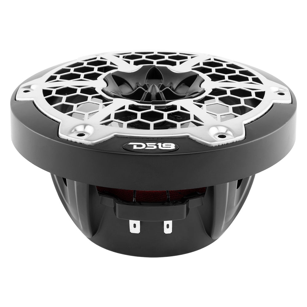 DS18 New Edition HYDRO 6.5" 2-Way Marine Speakers w/RGB LED Lighting 300W - Black [NXL-6M/BK] DS18