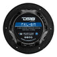 DS18 New Edition HYDRO 6.5" 2-Way Marine Speakers w/RGB LED Lighting 300W - Black [NXL-6M/BK] DS18