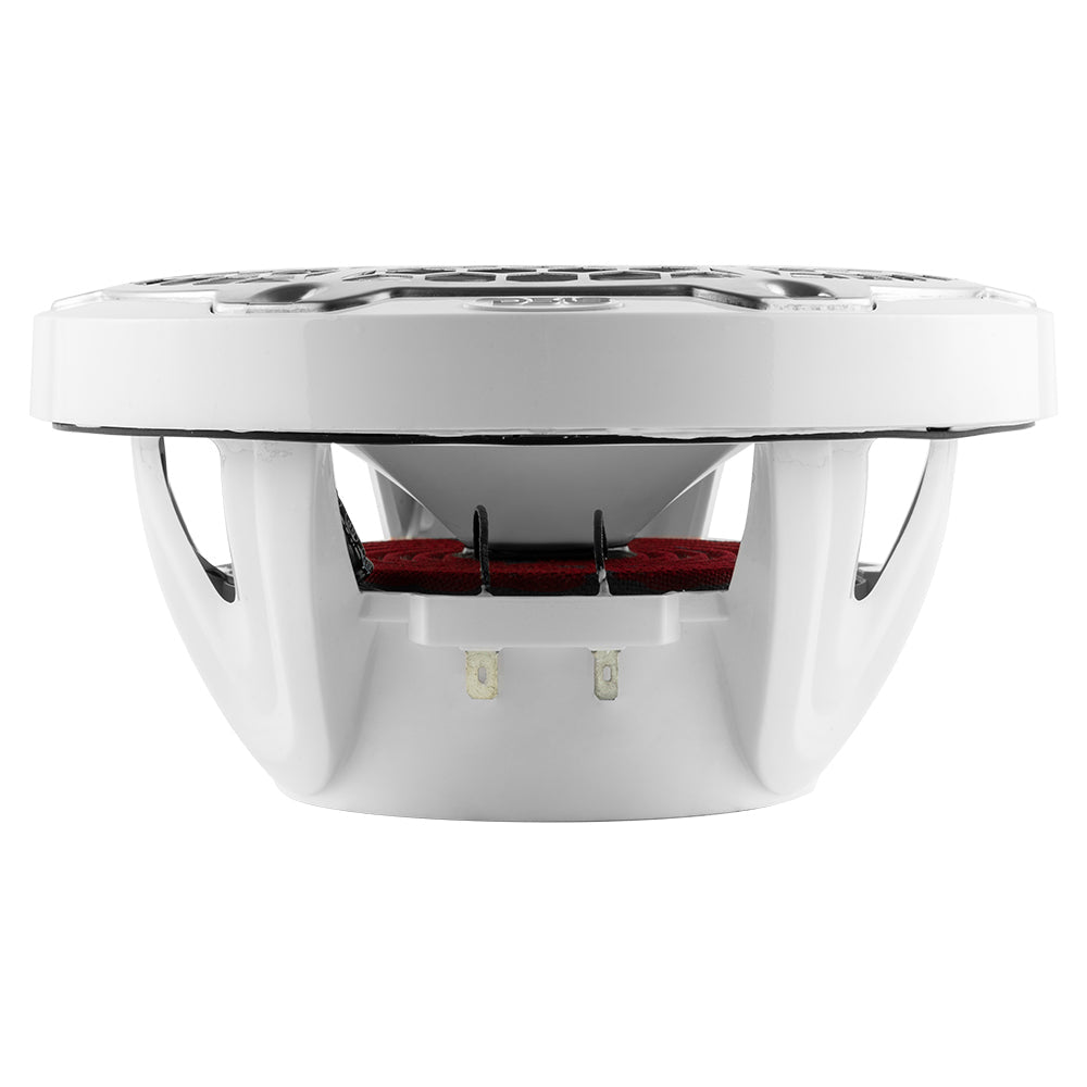 DS18 New Edition HYDRO 8" 2-Way Marine Speakers w/RGB LED Lighting 375W - White  [NXL-8M/WH] DS18