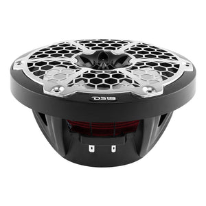 DS18 New Edition HYDRO 8" 2-Way Marine Speakers w/RGB LED Lighting 375W - Black [NXL-8M/BK] DS18