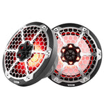 DS18 New Edition HYDRO 8" 2-Way Marine Speakers w/RGB LED Lighting 375W - Black [NXL-8M/BK] DS18