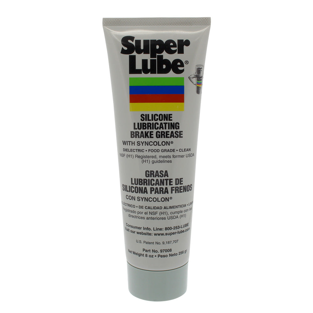 Super Lube Silicone Lubricating Brake Grease w/Syncolon - 8oz Tube [97008] - BuoyMart.com  Cleaning Super Lube
