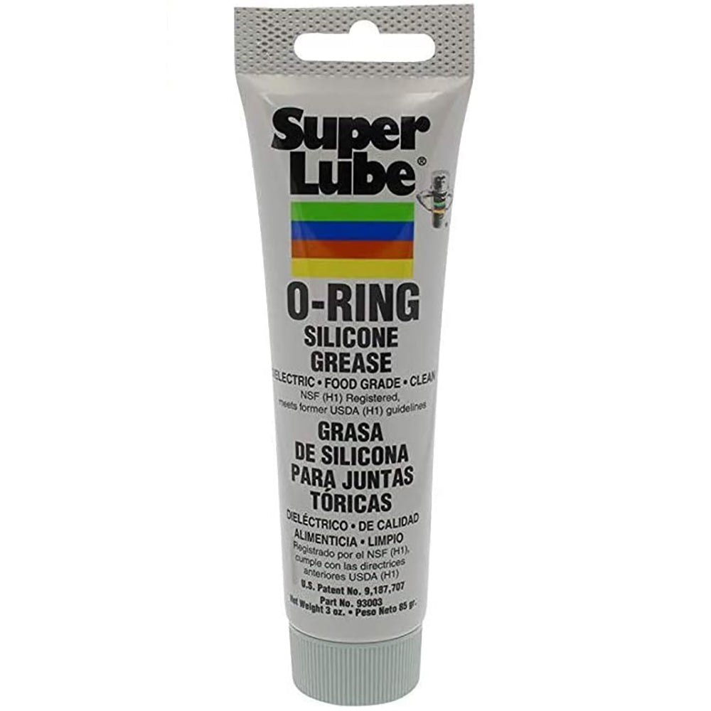 Super Lube O-Ring Silicone Grease - 3oz Tube [93003] - BuoyMart.com  Cleaning Super Lube