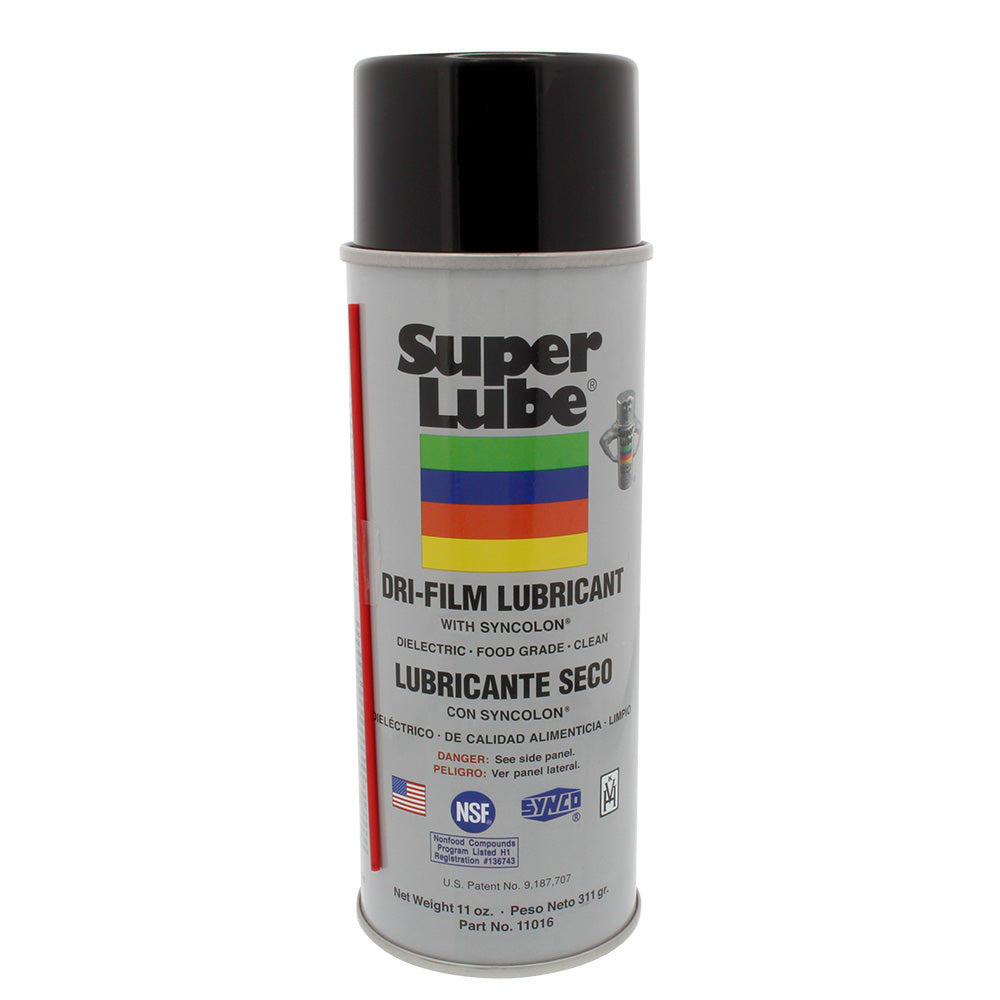 Super Lube Dri-Film Aerosol w/Syncolon - 11oz [11016] - BuoyMart.com  Cleaning Super Lube