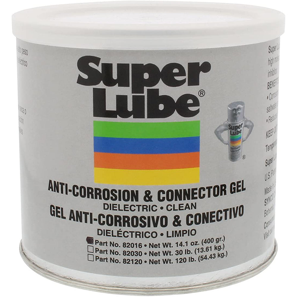 Super Lube Anti-Corrosion  Connector Gel - 14.1oz Canister [82016] - BuoyMart.com  Cleaning Super Lube
